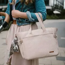 Сумка для мами BabyOno Carmen 30х15.5х26 см бежева (1571/02) - мініатюра 7