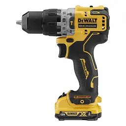 DeWALT Дриль-шурупокрут ударний DeWalt XR Li-Ion 12В акб 2х2А·рік 57.5Нм 425-1500об/хв патрон 10мм кейс 0.96кг - мініатюра 2