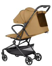 Прогулянкова коляска Carrello Evo CRL-5533 Medallion Beige легка компактна з амортизацією - мініатюра 4