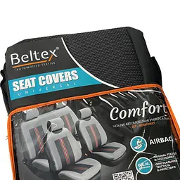 Автомобільні чохли Beltex Comfort комплект Графіт Темно-Сірі (BX52310) - мініатюра 2