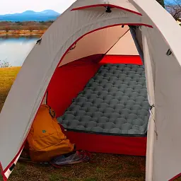 Матрац туристичний надувний одномісний Naturehike FC-10 NH19Z001-P, 195х59х65 мм, графітовий для кемпінгу - мініатюра 2