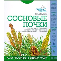 Фиточай ФітоБіоТехнології Organic Herbs Сосновые Почки 50 г