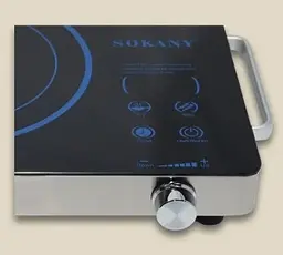 Плита електрична 1 конфорочна інфрачервона настільна портативна Sokany SK-3568 - мініатюра 4