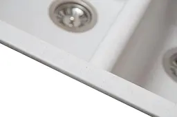 Кухонна мийка Romzha Valuri 78-2D Biela RO43546, Білий - мініатюра 5