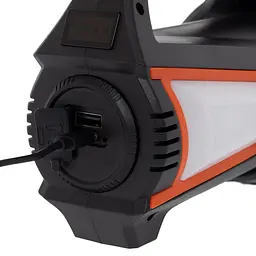 Кемпінговий ліхтар X-Balog T100-JS881B 10W XHP + SMD (білий-червоний-синій) Type-C 4х18650 (4+4 режими) - мініатюра 7