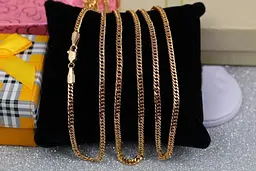 Ланцюг Xuping Jewelry кобра 55 см 3 мм золотистий