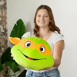 М'яка іграшка Club Mocchi- Mocchi- TMNT Мікеланджело мега 28 см (T12469) - мініатюра 4