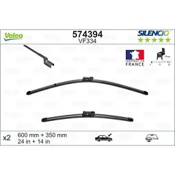 Щітка склоочисника Valeo 574394 - мініатюра 2