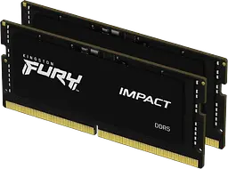 Оперативна пам'ять Kingston Fury 64GB (2x32GB) SODIMM DDR5 5600MHz Impact (KF556S40IBK2-64)