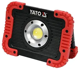Прожектор акумуляторний Yato 3.7 В на 4.4 Агод, 10 Вт 800 лм