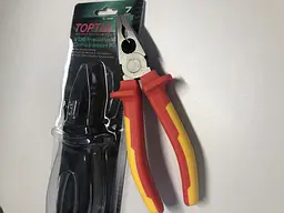 Пасатижі електрика 7" 1000V VDE Toptul hoz0007371 - мініатюра 4