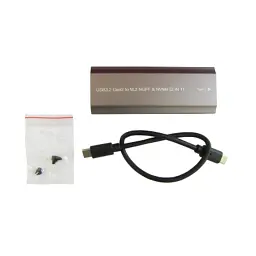 Кишеня зовнішня Dynamode M.2 SSD NVMe/SATA combo USB3.2 GEN2 USB-C (DM-CAD-SSD05) - мініатюра 6