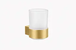 Підвісна склянка для зубних щіток VBI Terra brushed gold VBI-040704BG