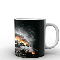 Кухоль GeekLand World of Tanks постер WT.02.014 330 мл білий - мініатюра 2