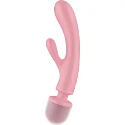 Вібратор Satisfyer Triple Lover (Pink) - мініатюра 2