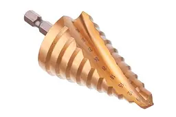 Свердло сходове по металу Intertool 9-36мм спіральне HEX - мініатюра 4