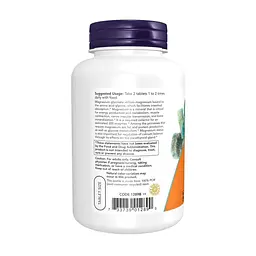 Гліцинат магнію Now Foods Magnesium Glycinate 180 таблеток Підтримка нервової системи (1246-02) - мініатюра 3