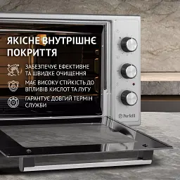 Електрична піч Perfelli CLASSIC 37 GREY - мініатюра 5