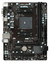 Материнська плата MSI A68HM-E33 V2 (A68HM-E33 V2) (Socket FM2, AMD A68H, Micro-ATX) Б/в
