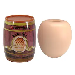 Мастурбатор Pretty Love Madeira Charming Barrel бежевий - мініатюра 6
