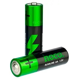 Батарейки Hoco AA (LR6) Alkaline 4 pcs Black
