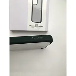 Прозорий чохол для iPhone 15 Pro Max (6.7") Spigen Ultra Hybrid Frost Green ACS06569 - мініатюра 6