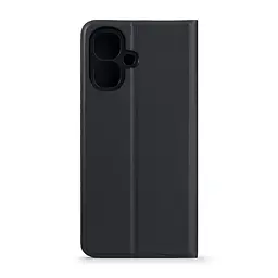Чехол-книжка для Infinix Smart 10 4G, OneFold Case, черный, из экокожи (PU) и TPU, с магнитом, с подставкой и отделением для карт, трансформируется в подставку, противоударный, защита всего корпуса, ArmorStandart (ARM87162) - мініатюра 2