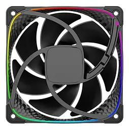 Вентилятор Geometric Future Squama 2503 120mm ARGB (GEO-S2503B-1) Black - мініатюра 2