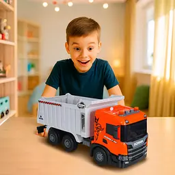 Автомодель серії "Super Big Truck" – САМОСКИД SCANIA (світло, звук) TechnoDrive 5002KS - мініатюра 3