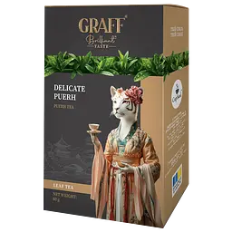  Чай Graff Delicate Puerh листовий 80 г