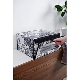 Органайзер Idea Home Anthracite Flowers NP-256 для білизни 40x32x20 см (NP-256 ткан. з/кр д/взуття Anthracite Flowers) - мініатюра 2