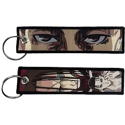 Брелок тканинний Атака титанів Ерен Йегер Attack on Titan Eren Yeager 10 см
