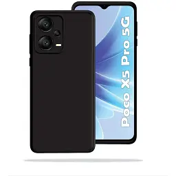 Чохол до мобільного телефона BeCover Poco X5 Pro 5G Black (708822) - мініатюра 4
