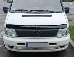 Зимова накладка на радіаторні решітку Mercedes Vito 638 1998-2003 AutoElement zim 022 - мініатюра 2