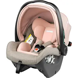 Коляска Peg-Perego Veloce Belvedere Mon Amour SLK 3 в 1 з підставкою до люльки рожеве золото - мініатюра 11
