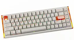Клавіатура DAREU COOL 68 (8000 Hz / Rapid Trigger) White Orange (KB-COOL68-ORG) - мініатюра 2