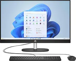 Моноблок HP 27 All-in-One 27-cr0036ua FHD IPS/Ryzen 5 7520U/16GB/1TB/UMA/DOS/Jet Black (D3SB4EA)