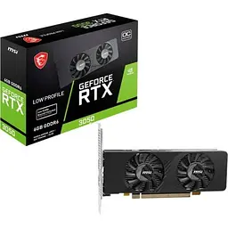 Відеокарта MSI GeForce RTX3050 6Gb LP E OC (RTX 3050 LP E 6G OC) - мініатюра 6