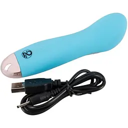 Мінівібратор Cuties Mini Vibrator blue - мініатюра 3
