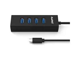 Мультипортовий адаптер Maiwo USB Type-C to 4х USB3.0 (KH304C)