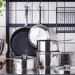 Набір посуду KitchenAid Stainless Steel Sheet 5 предметів (CC004221-001) - мініатюра 2