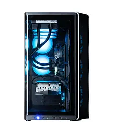 Zalman Корпус P60 без БР, 2xUSB3.0, 1x Type C, 3x120мм ARGB Reverse, 2x120мм ARGB, VGA 435мм, LCS ready, Curved Tempered Glass, Dual Chamber, ATX, чорний - мініатюра 7