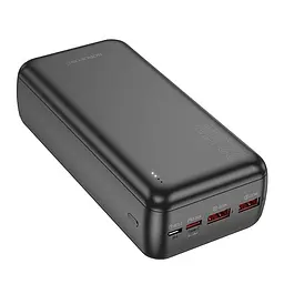 Зовнішній акумулятор Borofone BJ38B Power 30000mAh 22.5W+PD20W чорний - мініатюра 4