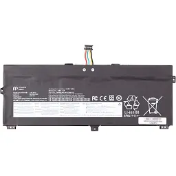 Акумулятор PowerPlant для ноутбуків LENOVO ThinkPad X390 Yoga (L18M3P72) 11.55V 4211mAh (NB482672) - мініатюра 2