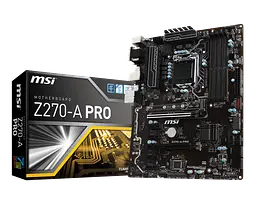 Материнська плата MSI Z270-A PRO LGA 1151v1 (Z270-A PRO) Б/В - мініатюра 5