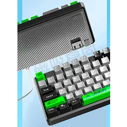 Клавіатура Aula F2088 Pro KRGD Blue Switch White/Violet [6948391234915] UA [97923] - мініатюра 5