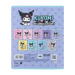 Зошит Kite предметний Kuromi 48 аркуші, клітинка, хімія (HK25-240-6) - мініатюра 7