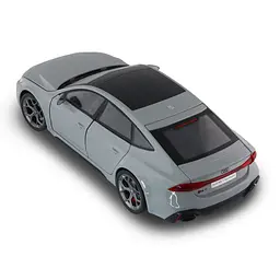 Автомодель TechnoDrive Audi RS7 Sportback 1:24 сіра (KM07222) - мініатюра 7
