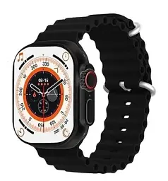 Сенсорні смарт-годинник T800 Ultra Black (16074) - мініатюра 2