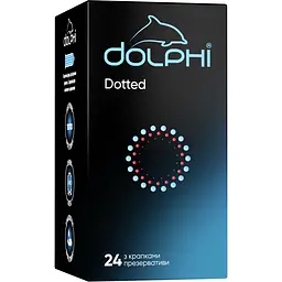 Уцінка. Презервативи Dolphi Dotted 24 шт.